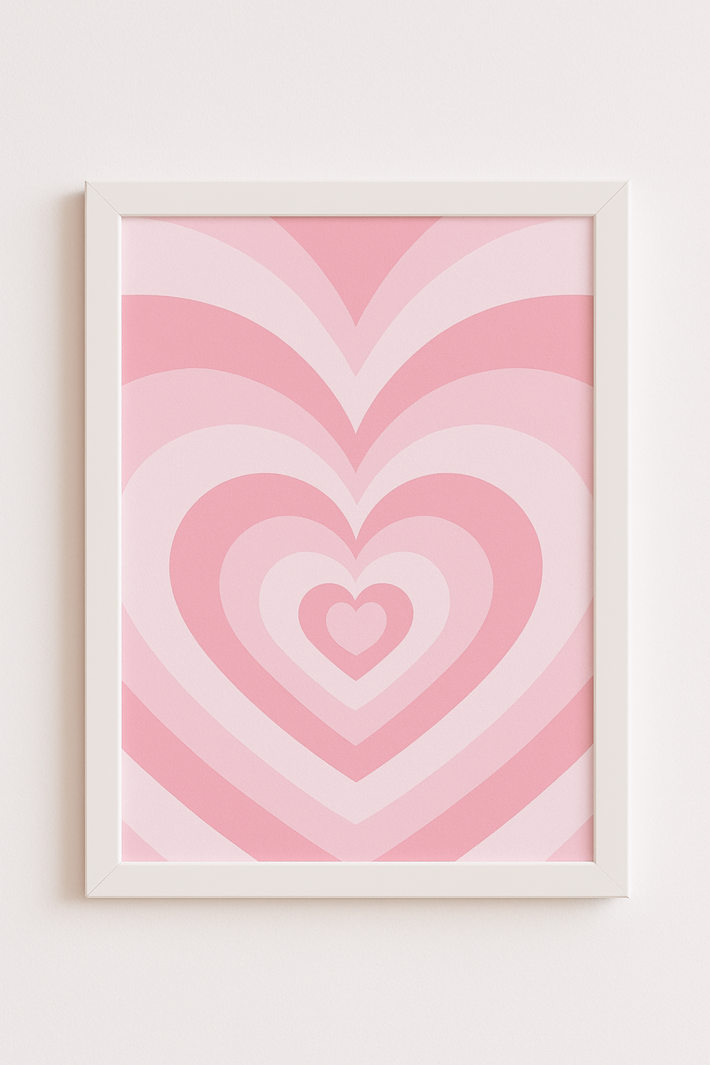Dreamy Pink Heart Frame – Pinterest-Inspired Gift for Her